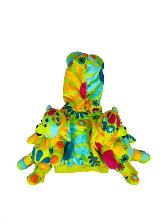 AW/12 Psychedelic Bears Hoodie