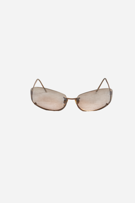 Prada Gold Frame Sunglasses