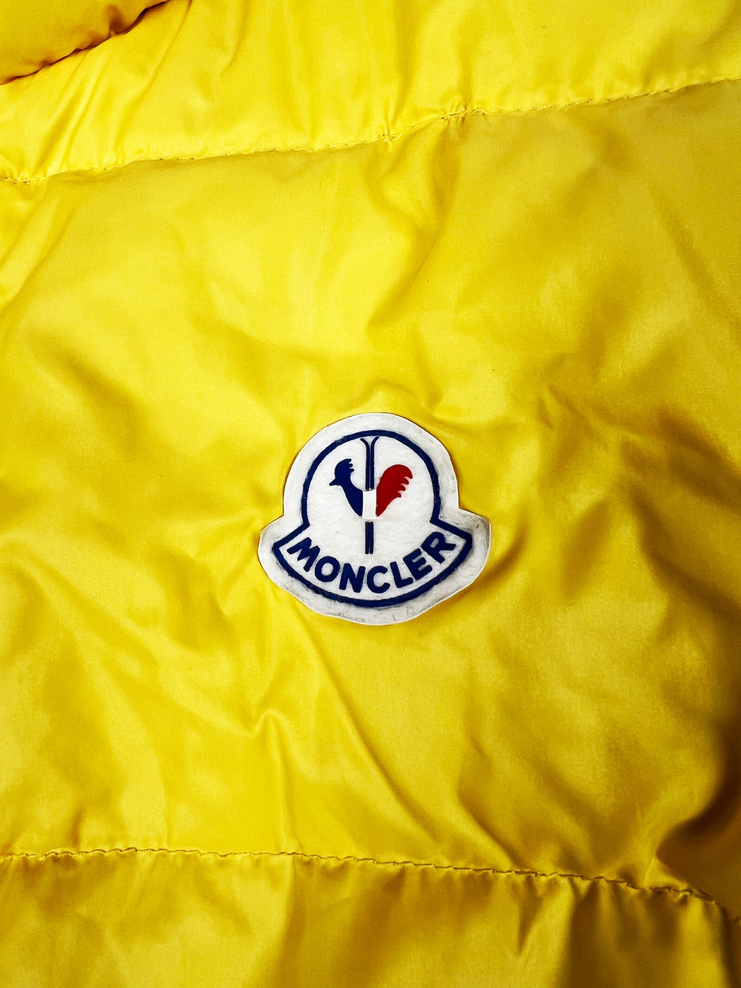80s Yellow Puffer Jacket