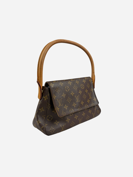 Louis Vuitton Brown Looping Bag