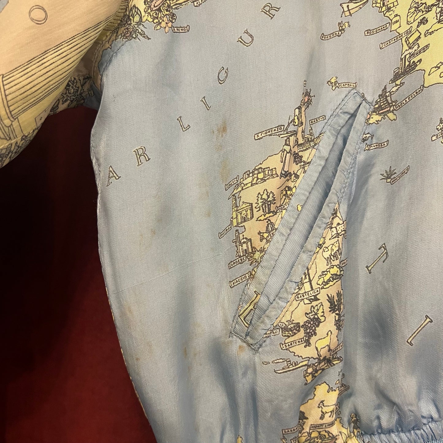 Moschino 80s Italy bomber
