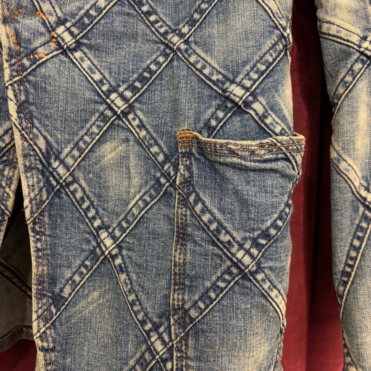 Junya Watanabe denim blazer 2001
