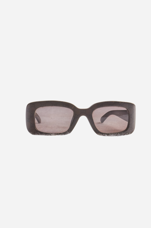Gucci GG2439 Grey Monogram Sunglasses