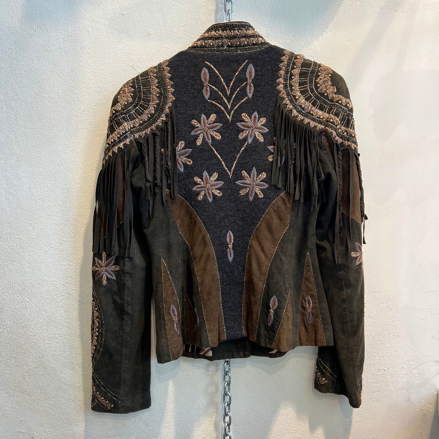 Roberto Cavalli suede jacket