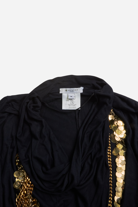 Givenchy Gold Medals Black Longsleeve