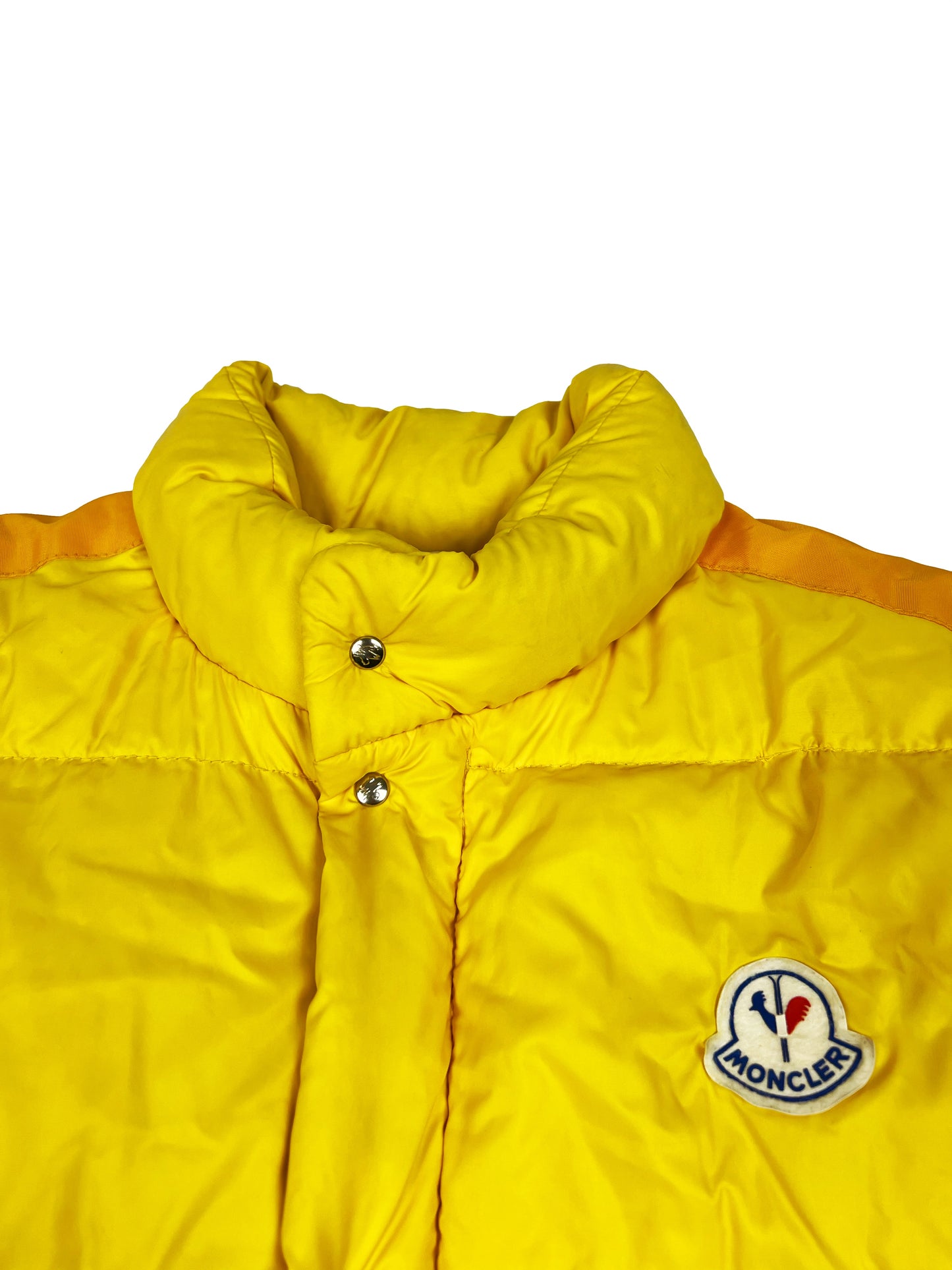 80s Yellow Puffer Jacket