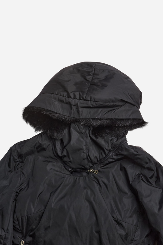 Prada Red Tab Black Dress Jacket