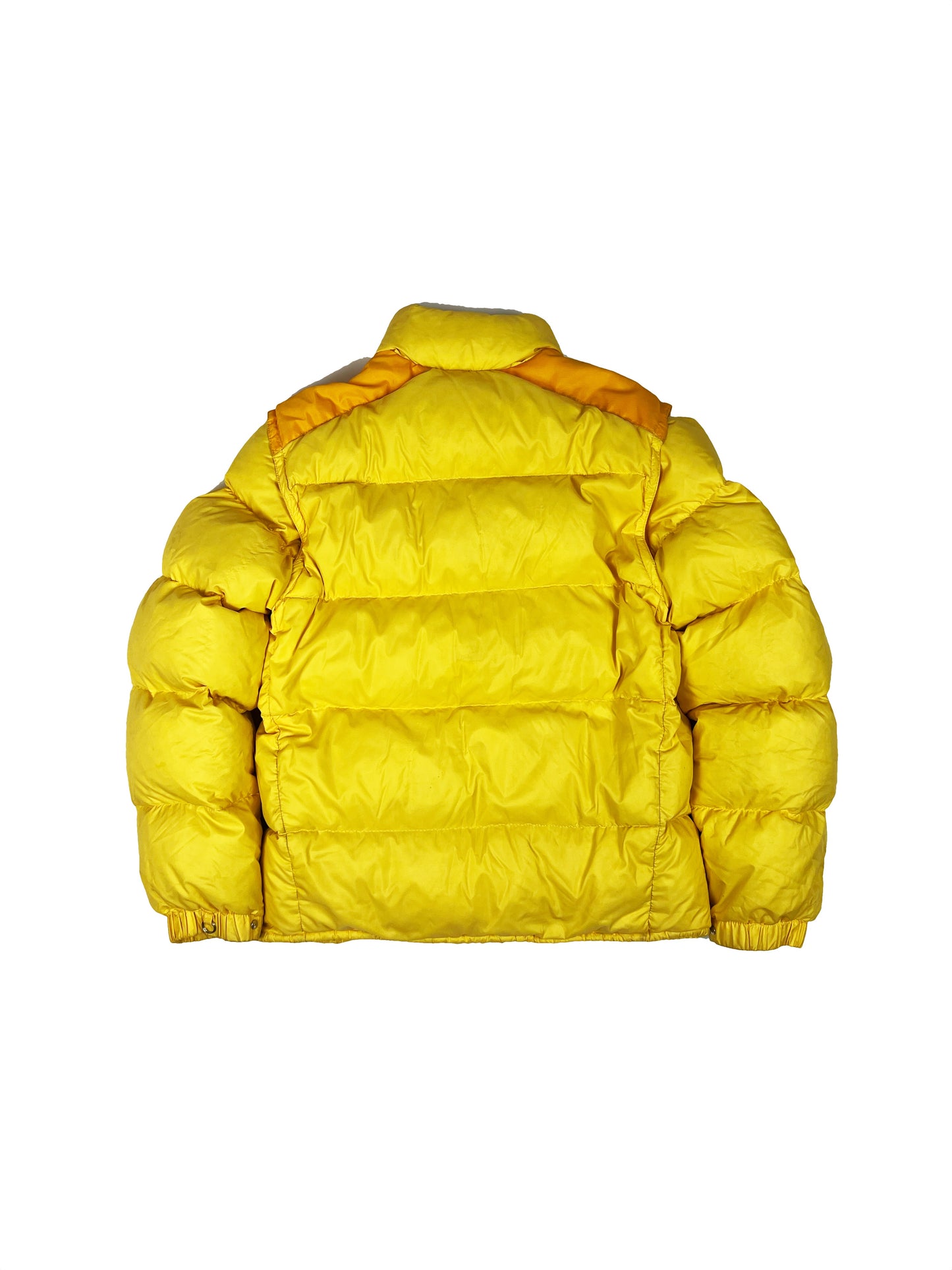 80s Yellow Puffer Jacket