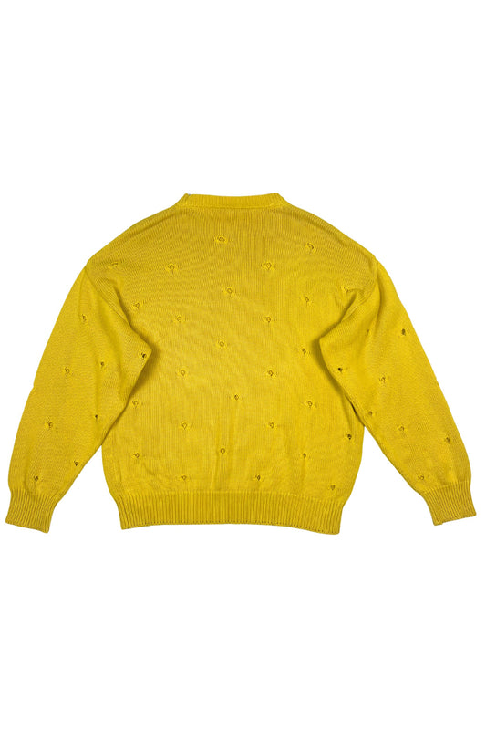 Yellow Hole Sweater