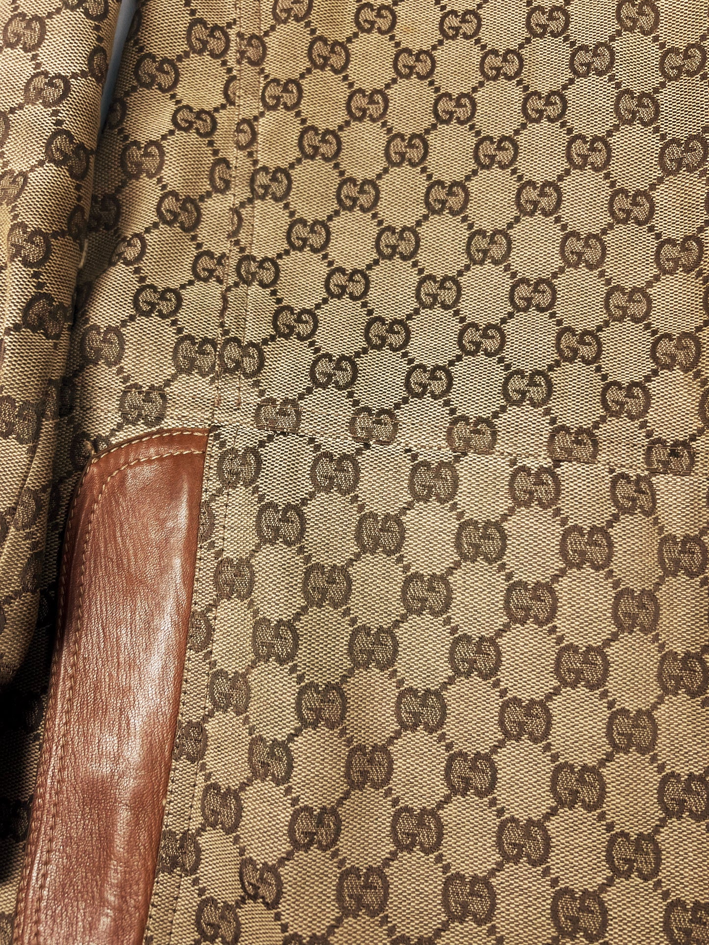 F/W 2000 Monogram Canvas coat