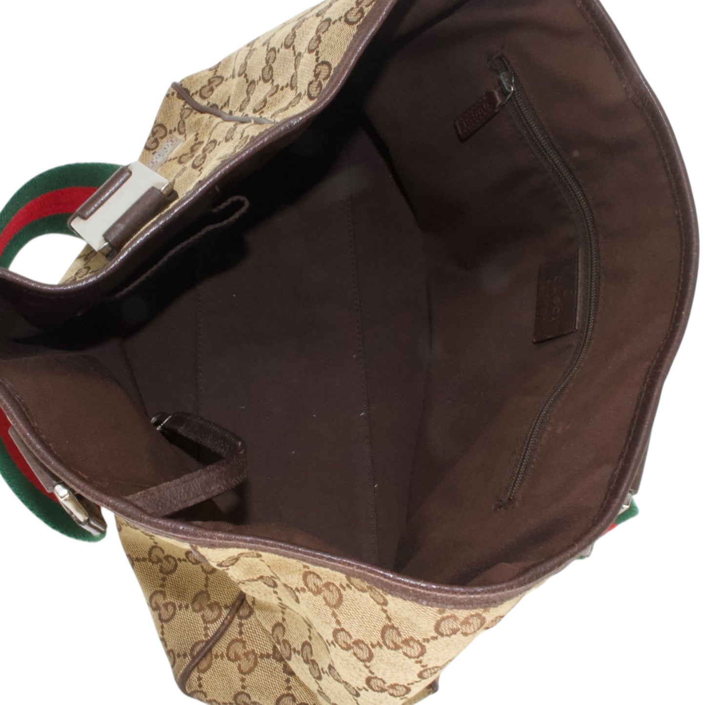 Gucci Brown Monogram Shoulder Bag