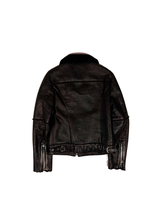 Sheep and Lambskin Bomber
