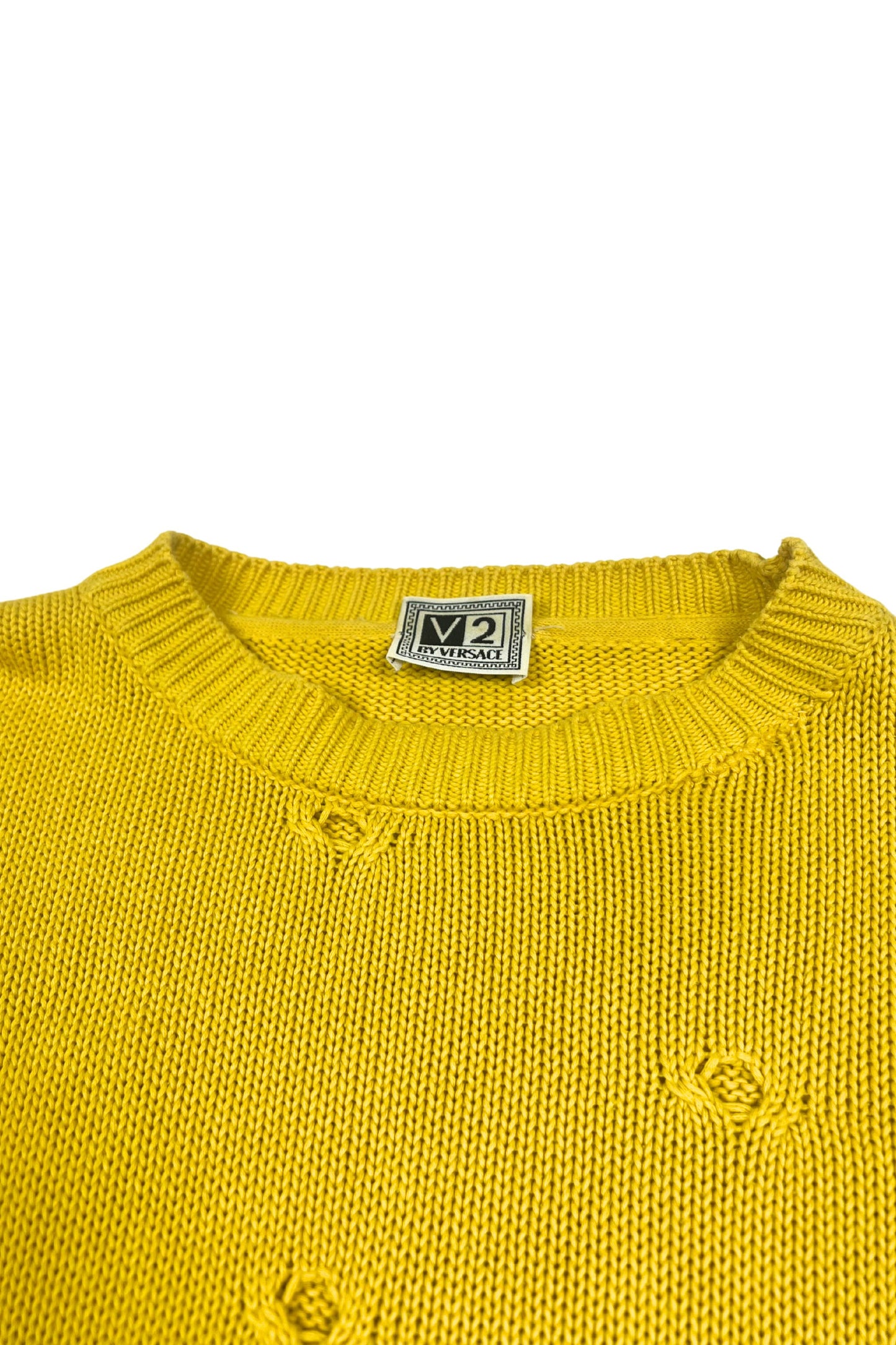 Yellow Hole Sweater