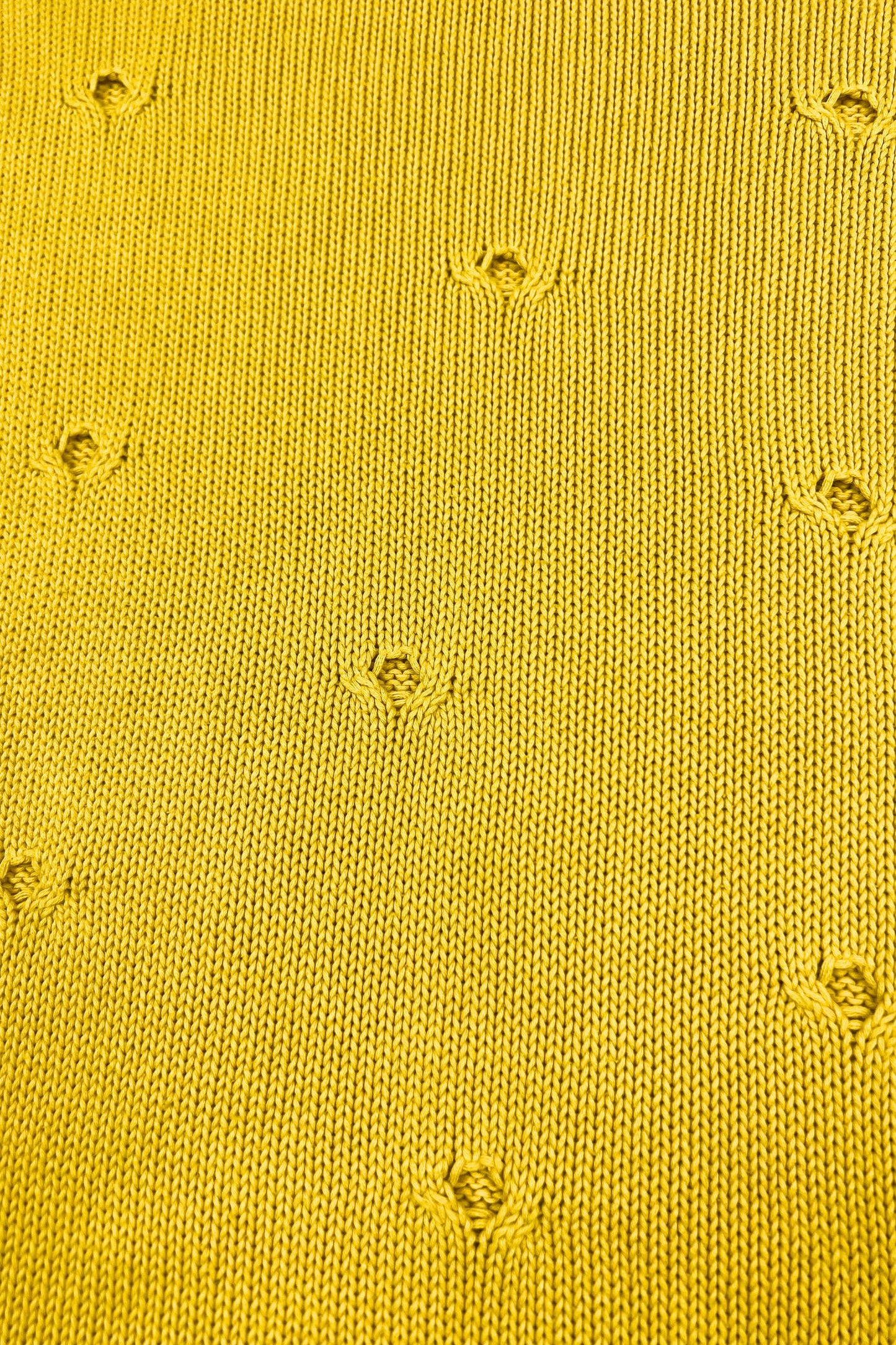 Yellow Hole Sweater