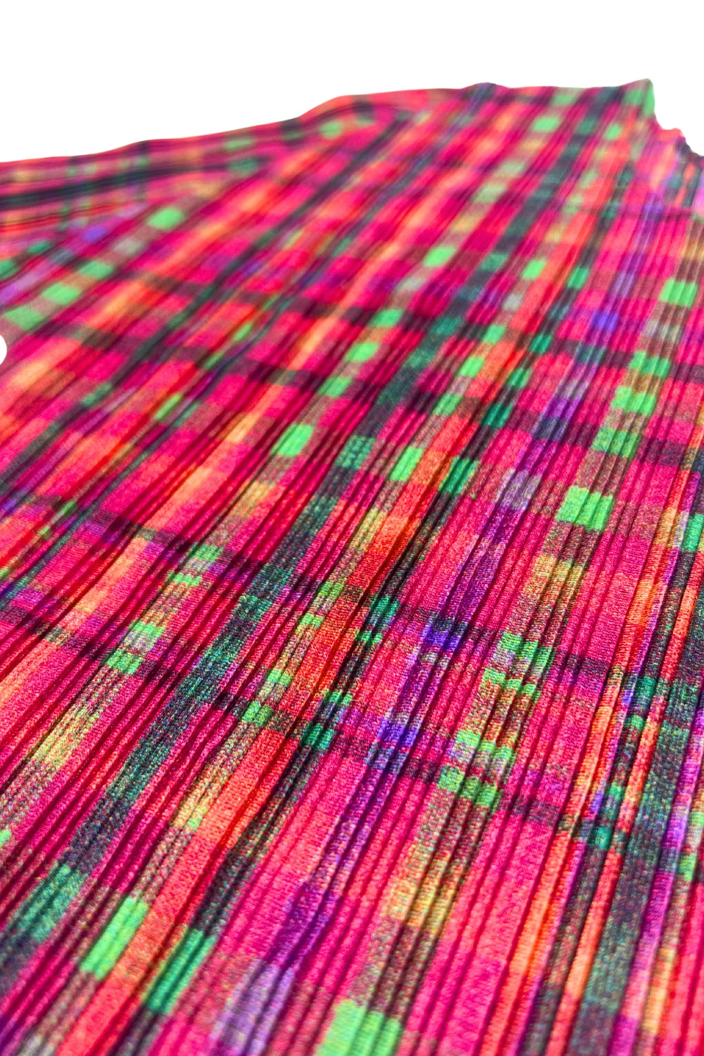 Pleats Please Checkered Top