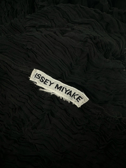 Black Double Layered Top