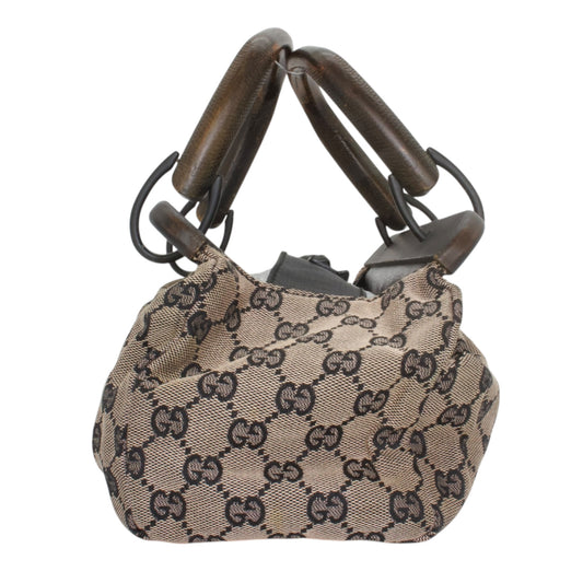 Gucci Top Handle Monogram Handbag