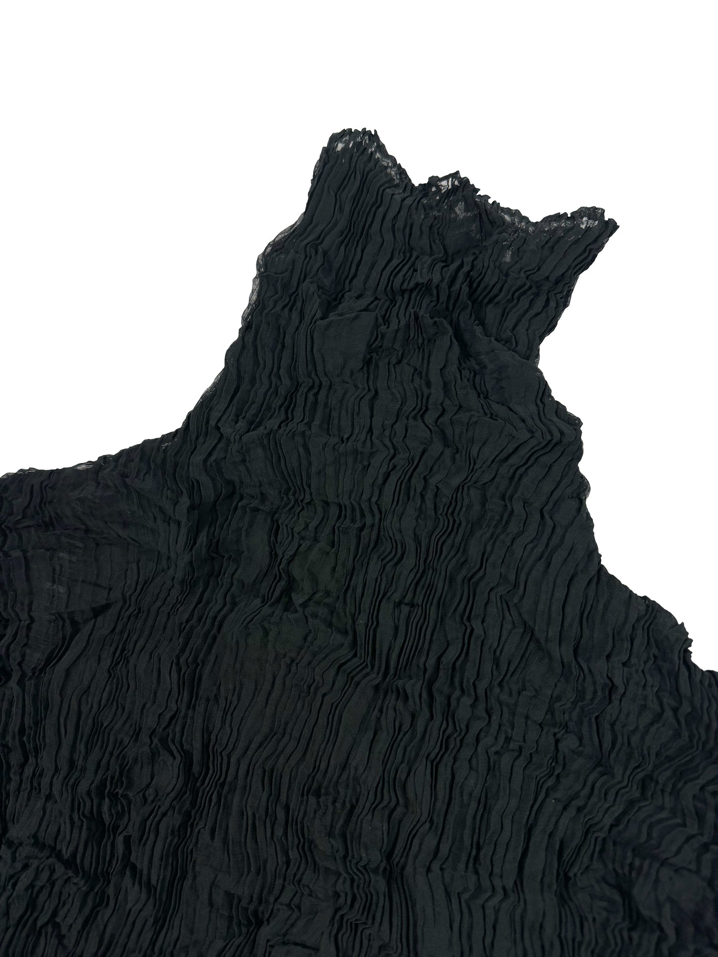 Black Double Layered Top