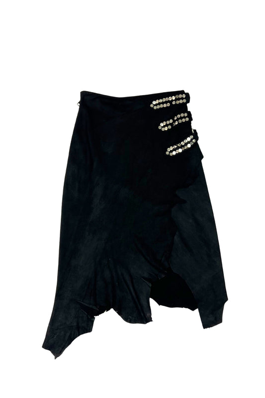Goatskin Asymmetrical Skirt