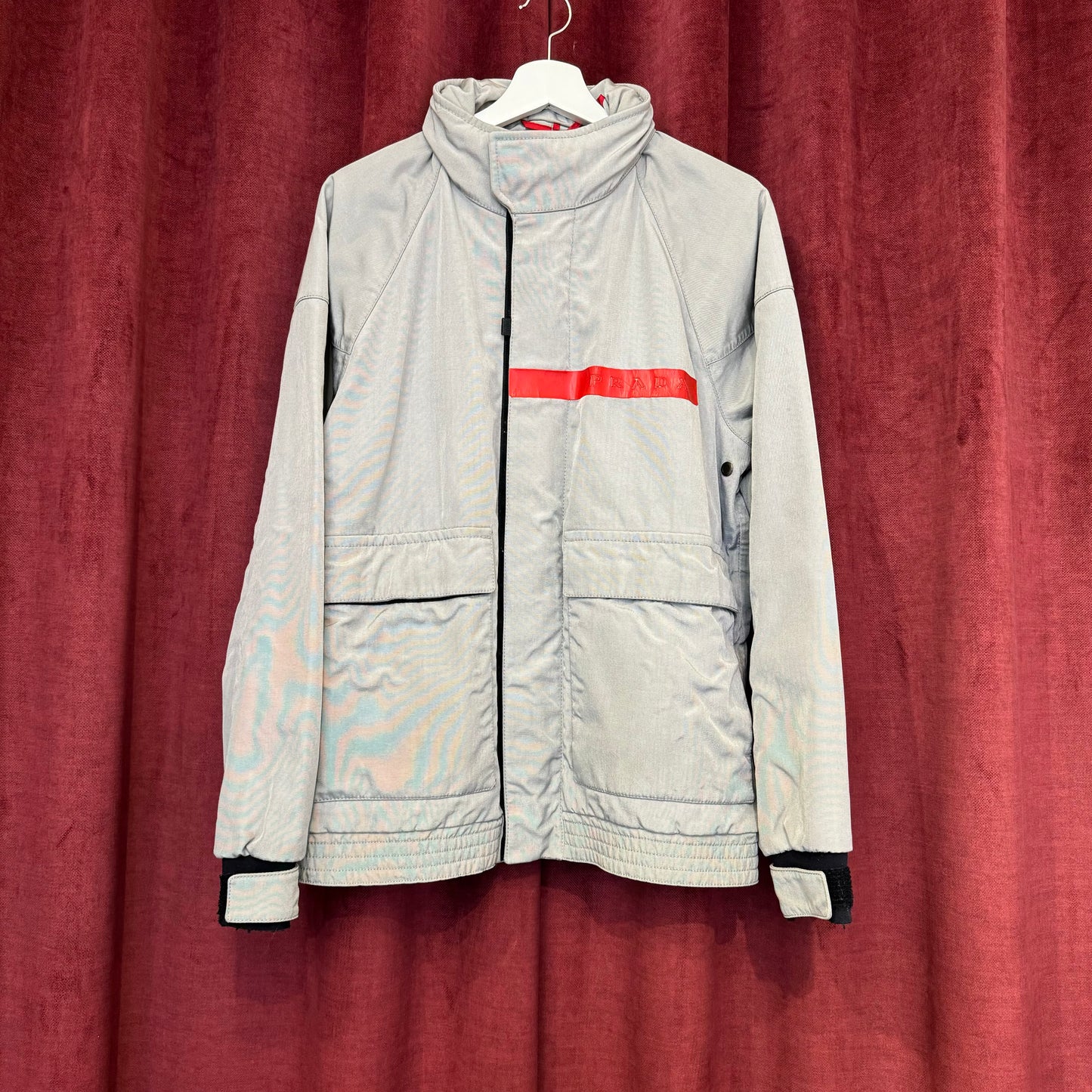 Prada 2003 grey technical jacket