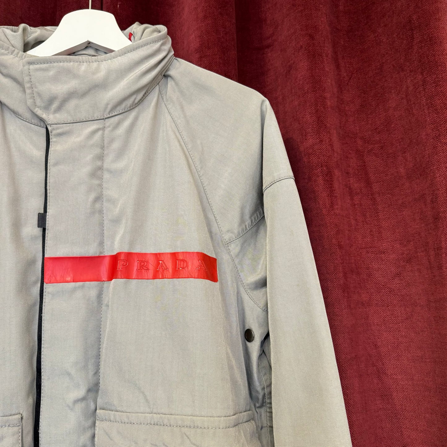 Prada 2003 grey technical jacket