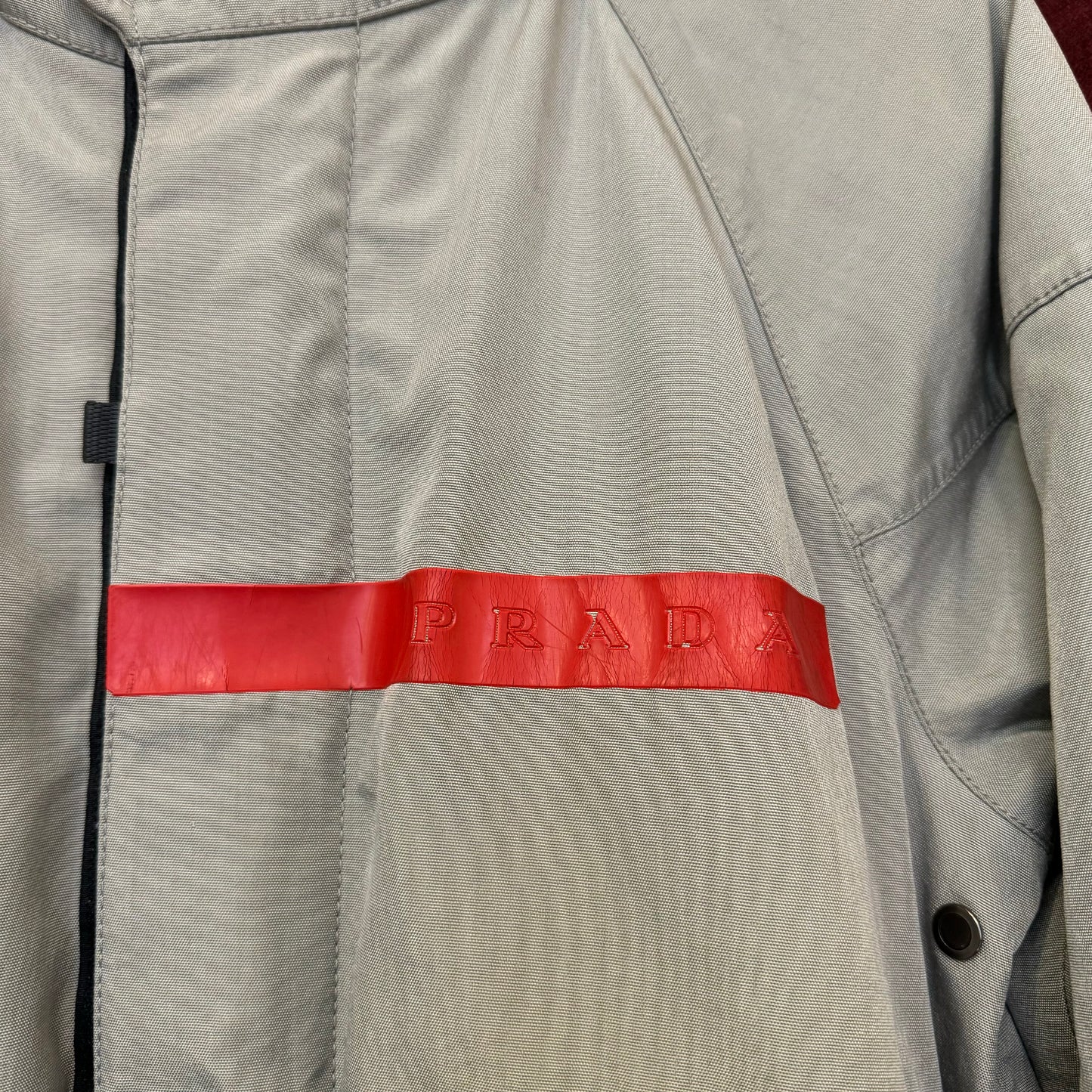 Prada 2003 grey technical jacket