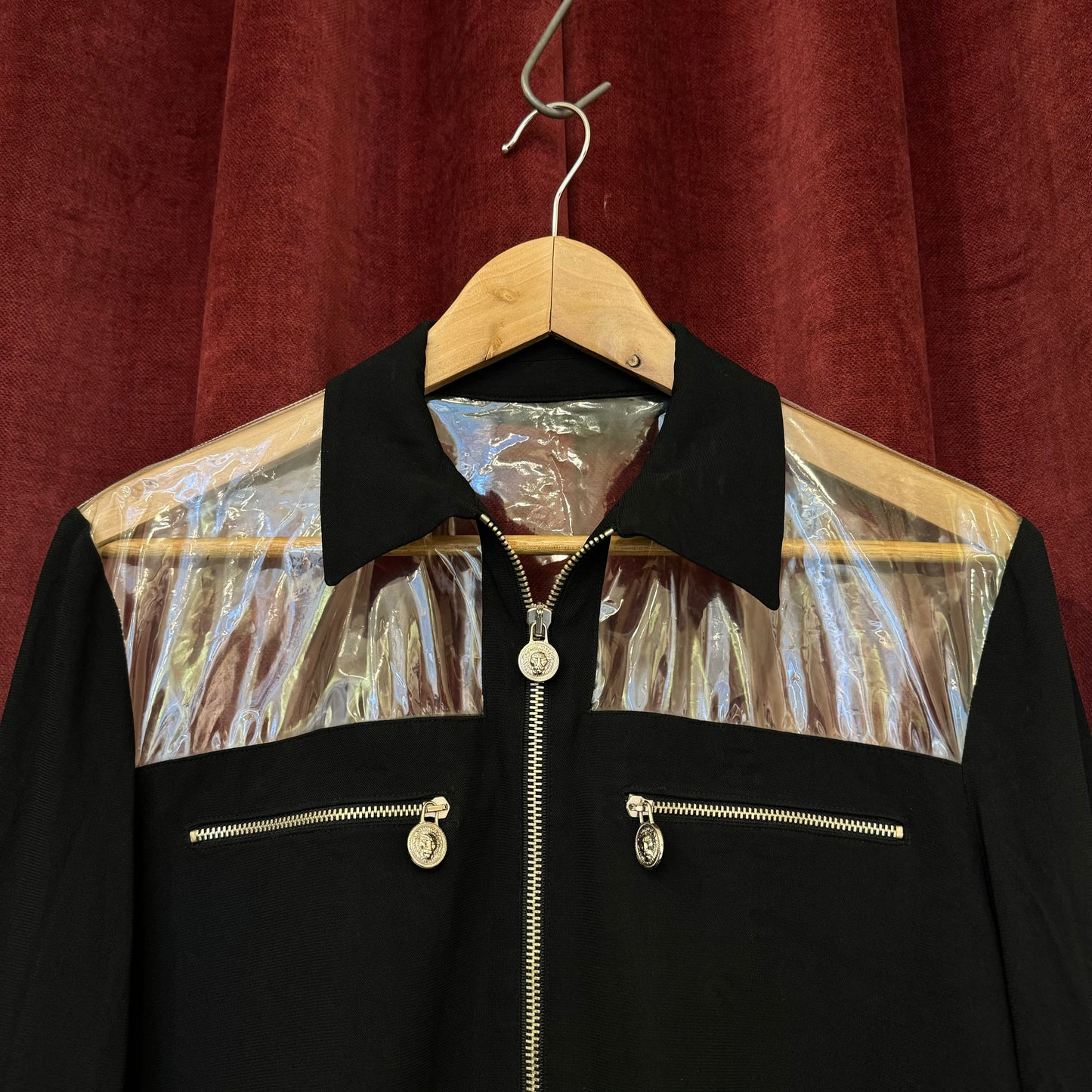 Versace pvc jacket