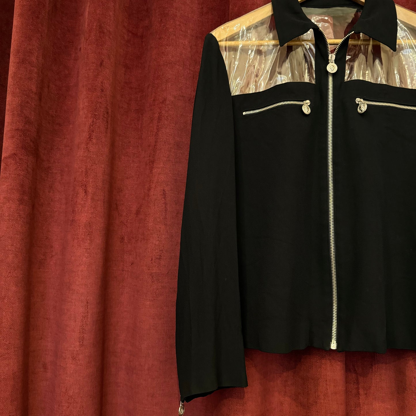 Versace pvc jacket