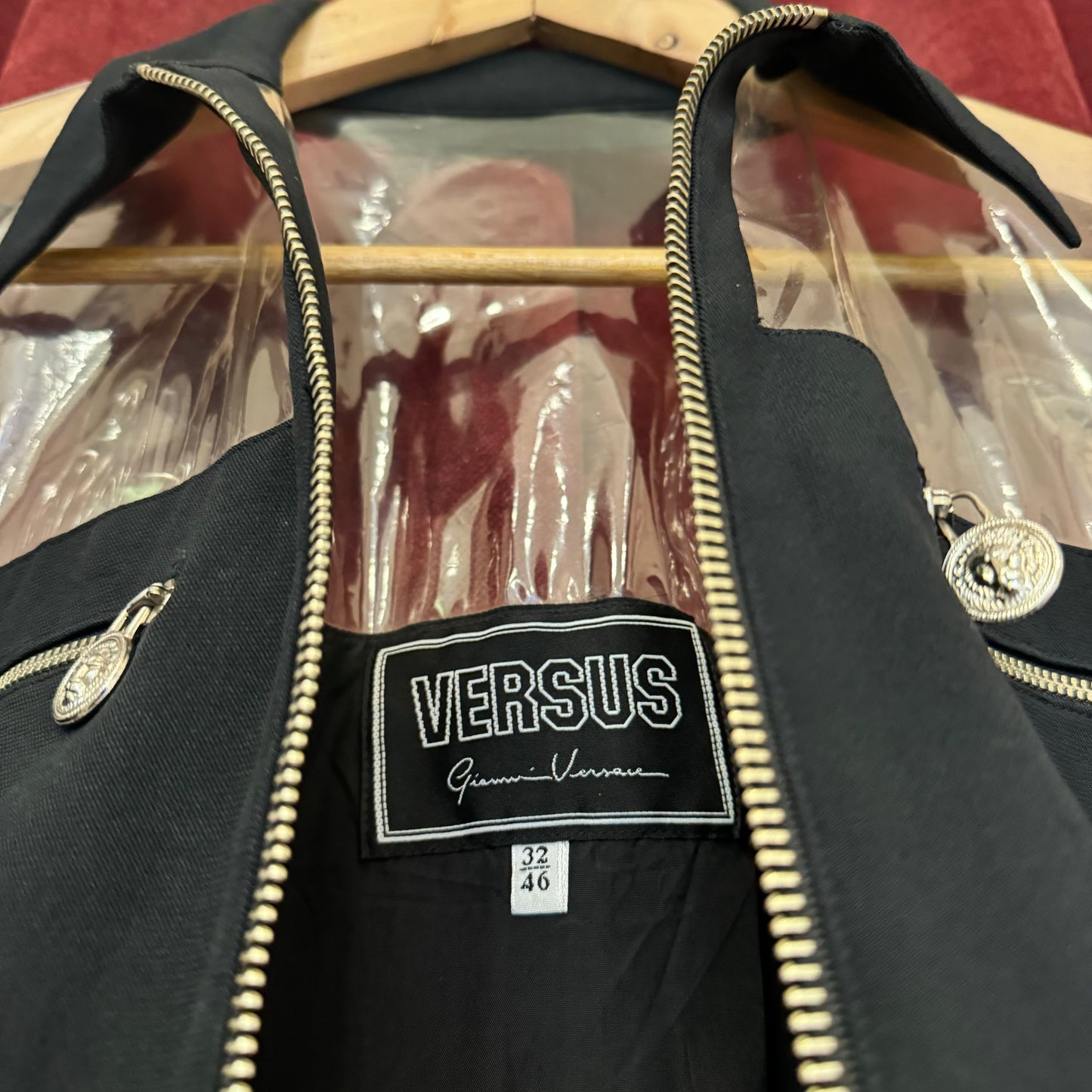 Versace pvc jacket