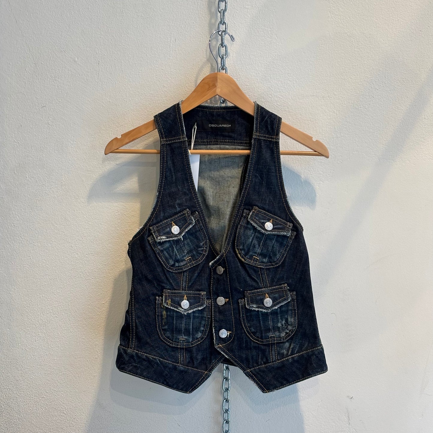 Dsquared2 denim gilet