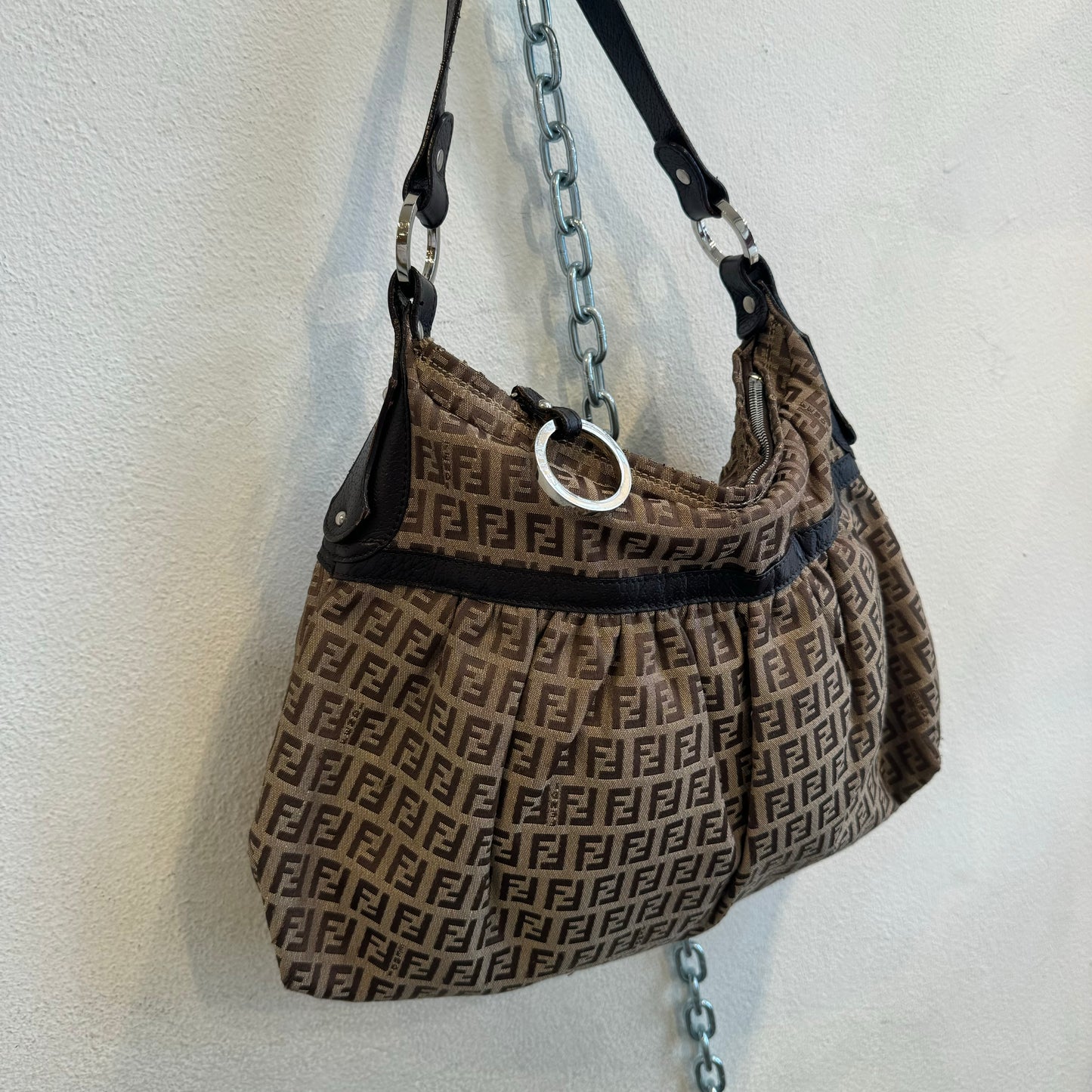 Fendi Zucca chef shoulder bag