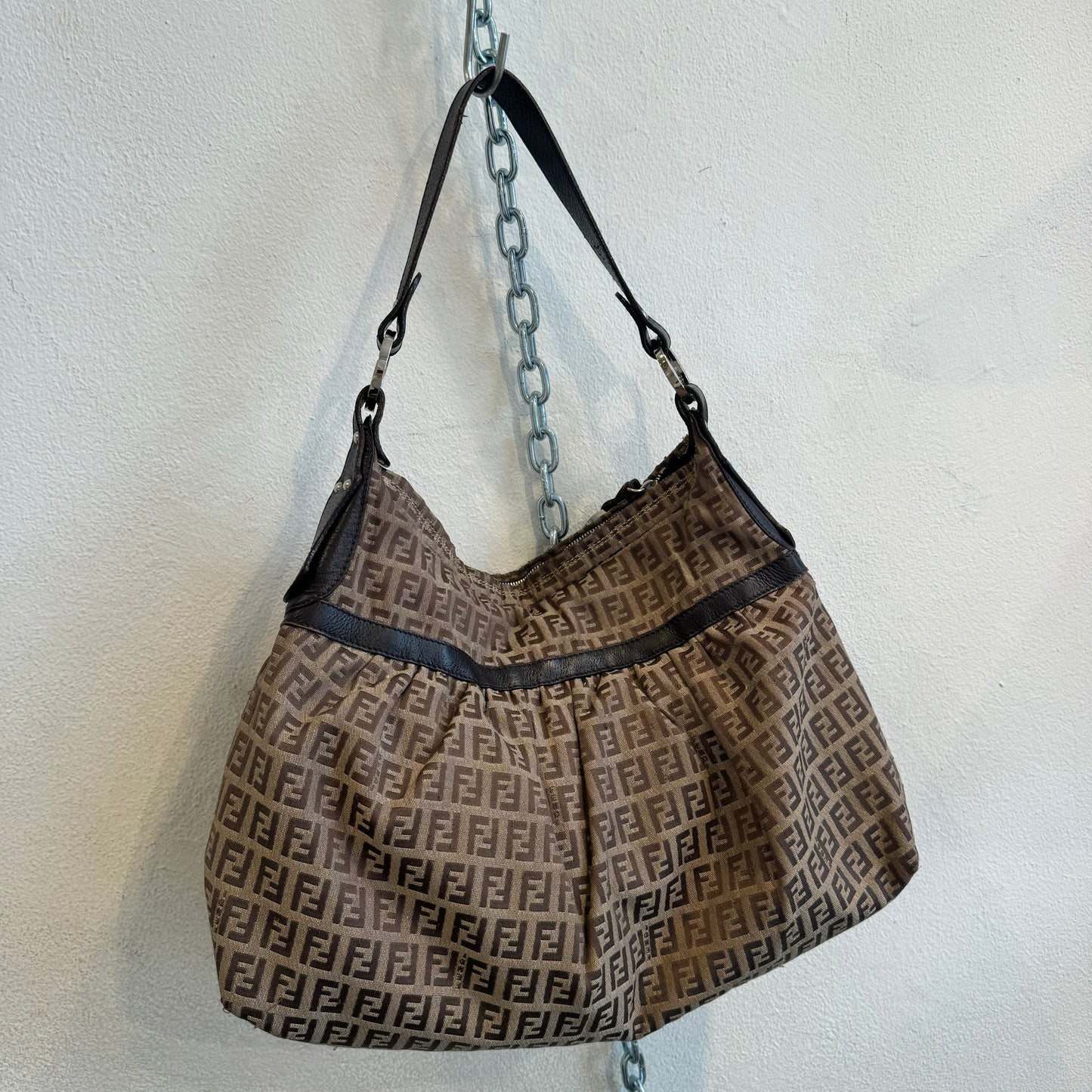 Fendi Zucca chef shoulder bag