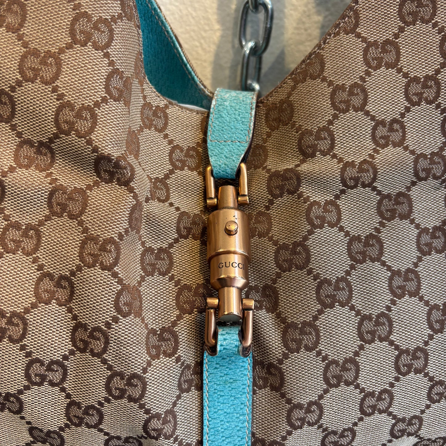 Gucci Jackie Bardot shoulder bag