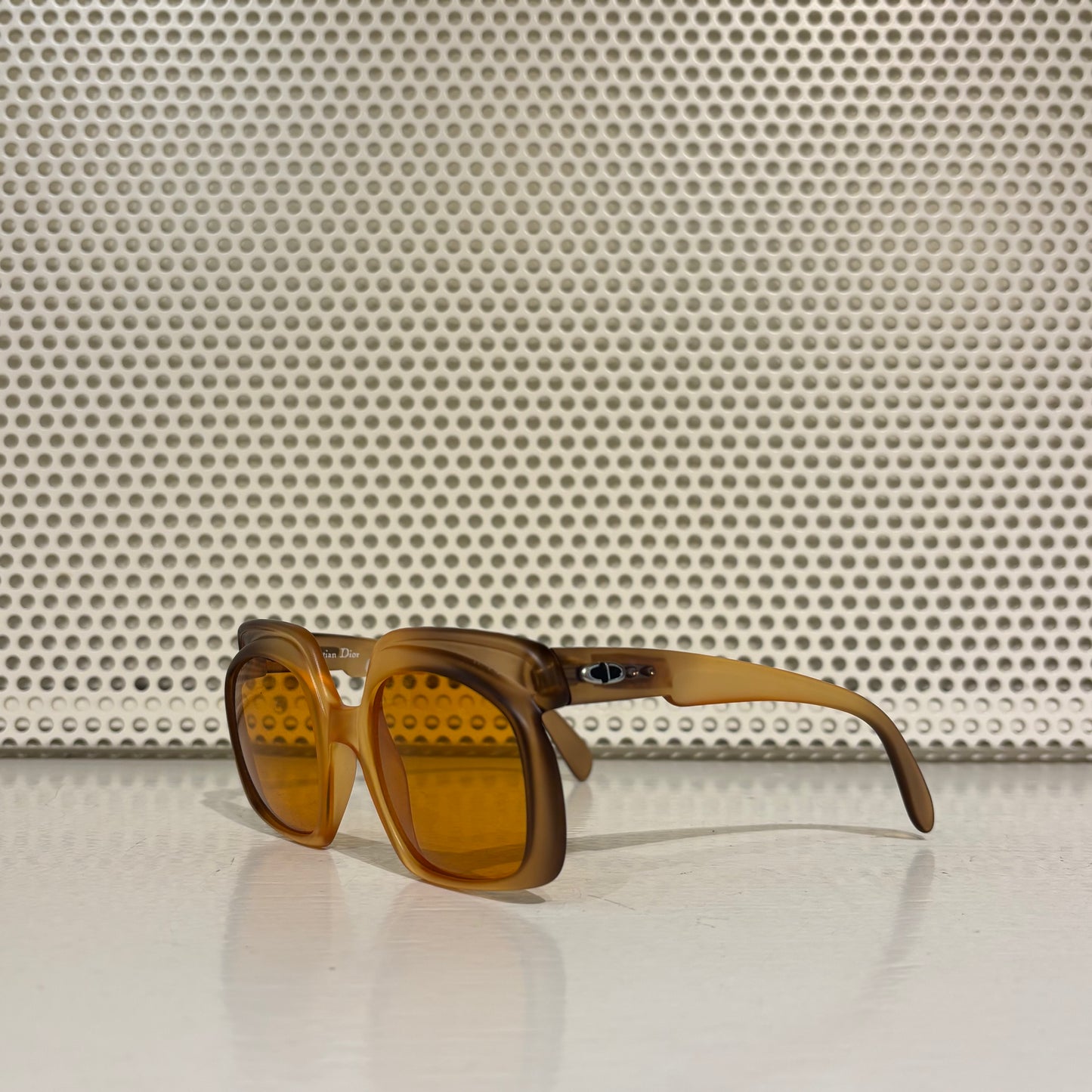 Christian Dior orange 70s sunglasses