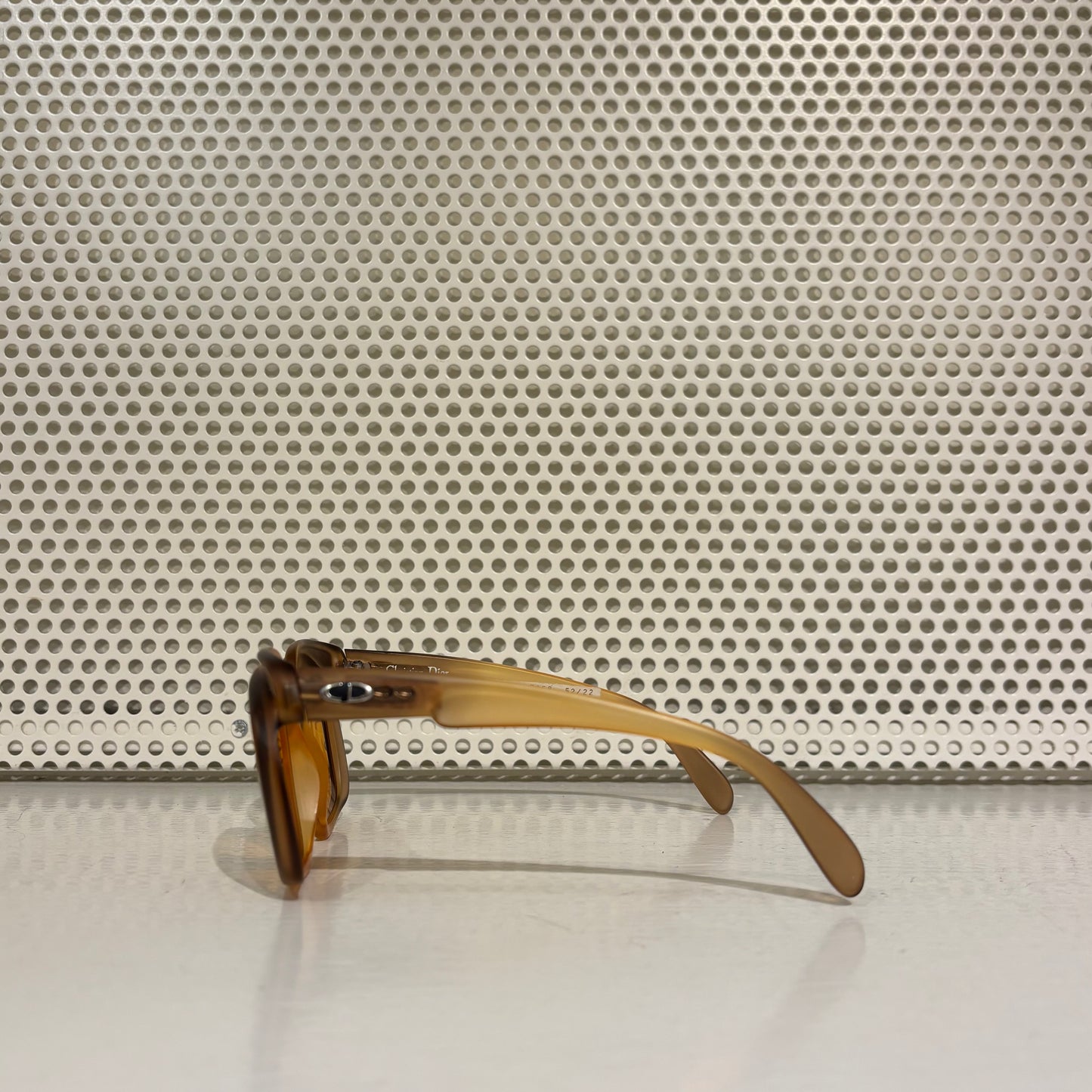 Christian Dior orange 70s sunglasses