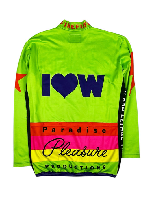 W< SS/96 Neon Green Cycling Shirt