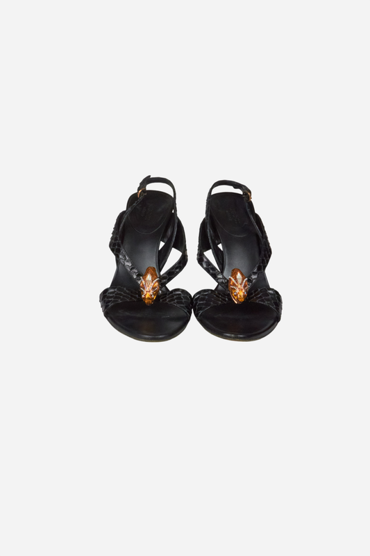 Gucci Tom Ford S/S04 Dragonhead Snakeskin heels