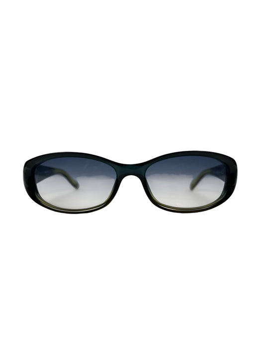 90s 2456 Blue Green Gradient Sunglasses