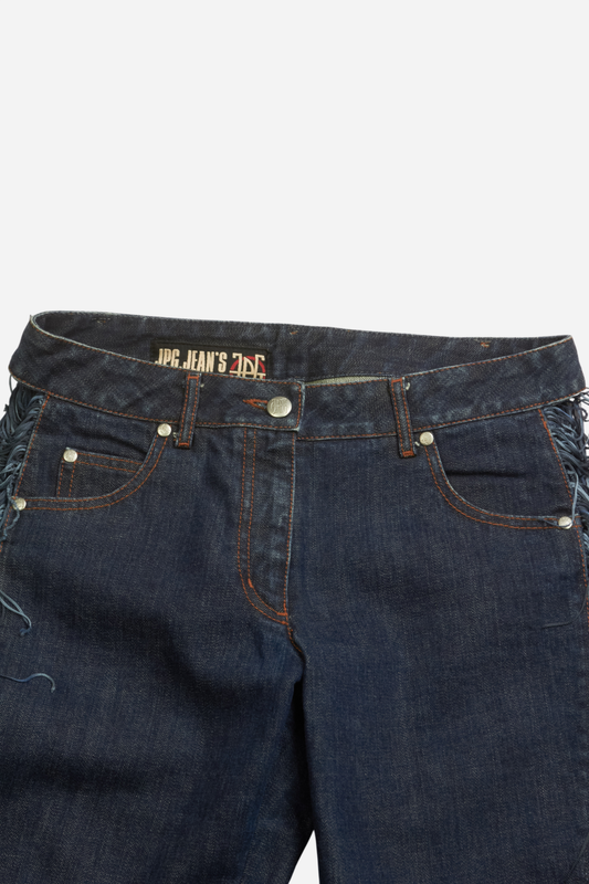 Jean Paul Gaultier Denim Fringe Jeans
