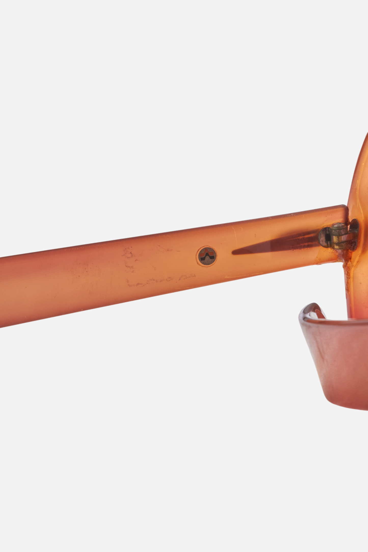 Christian Dior 70s Orange Sunglasses