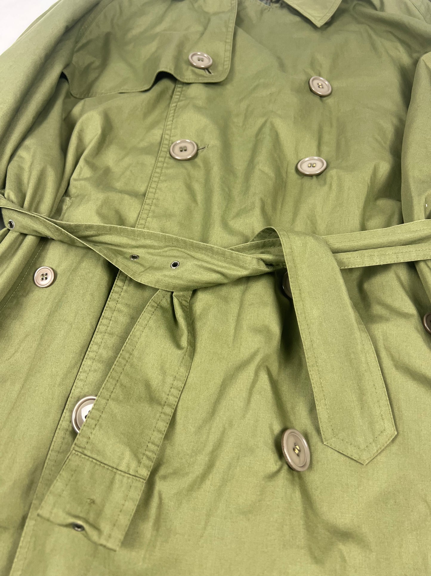 Olive Green Trench Coat