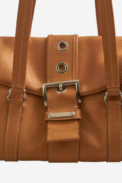 Prada Cognac Leather Bag