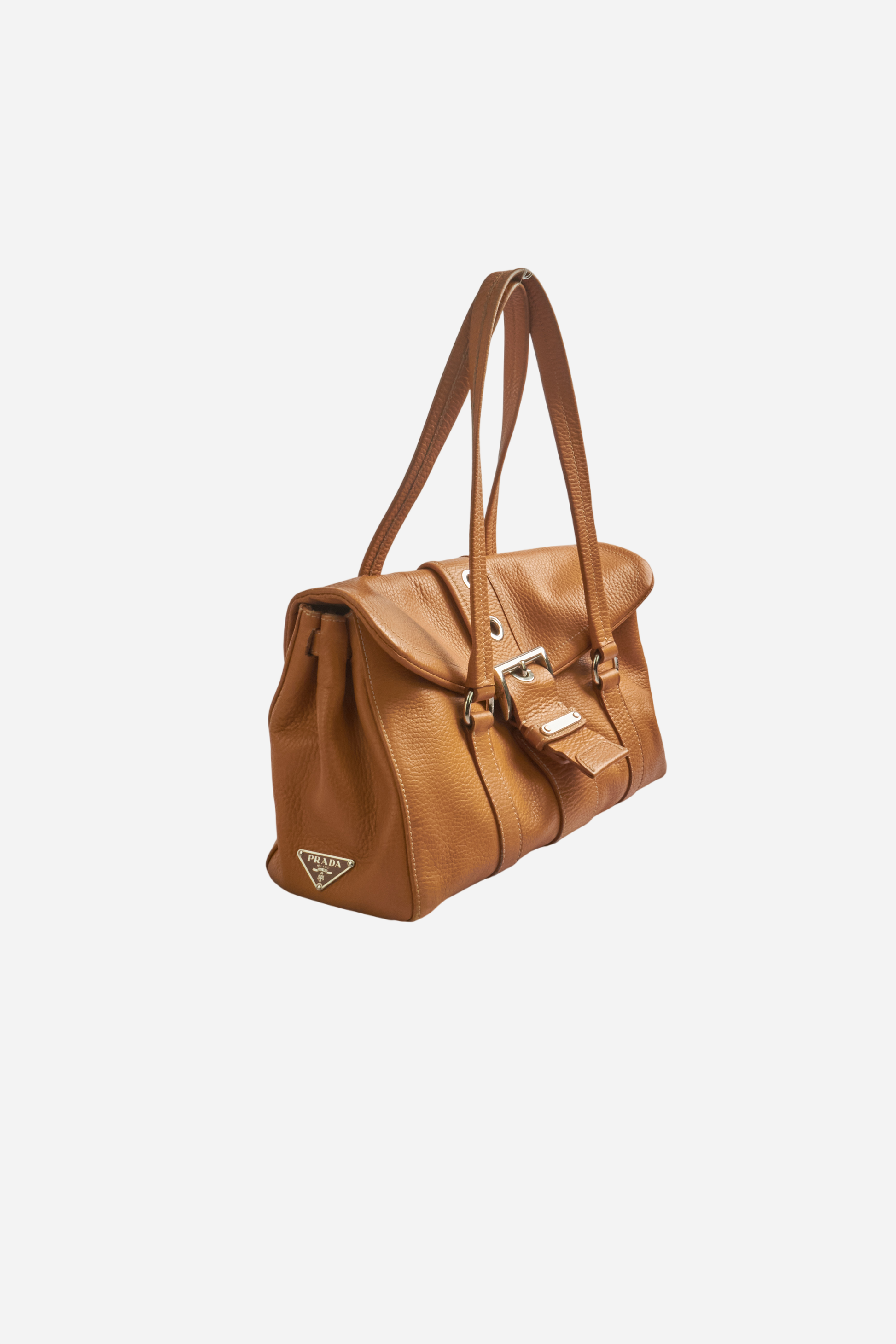 Prada Cognac Leather Bag