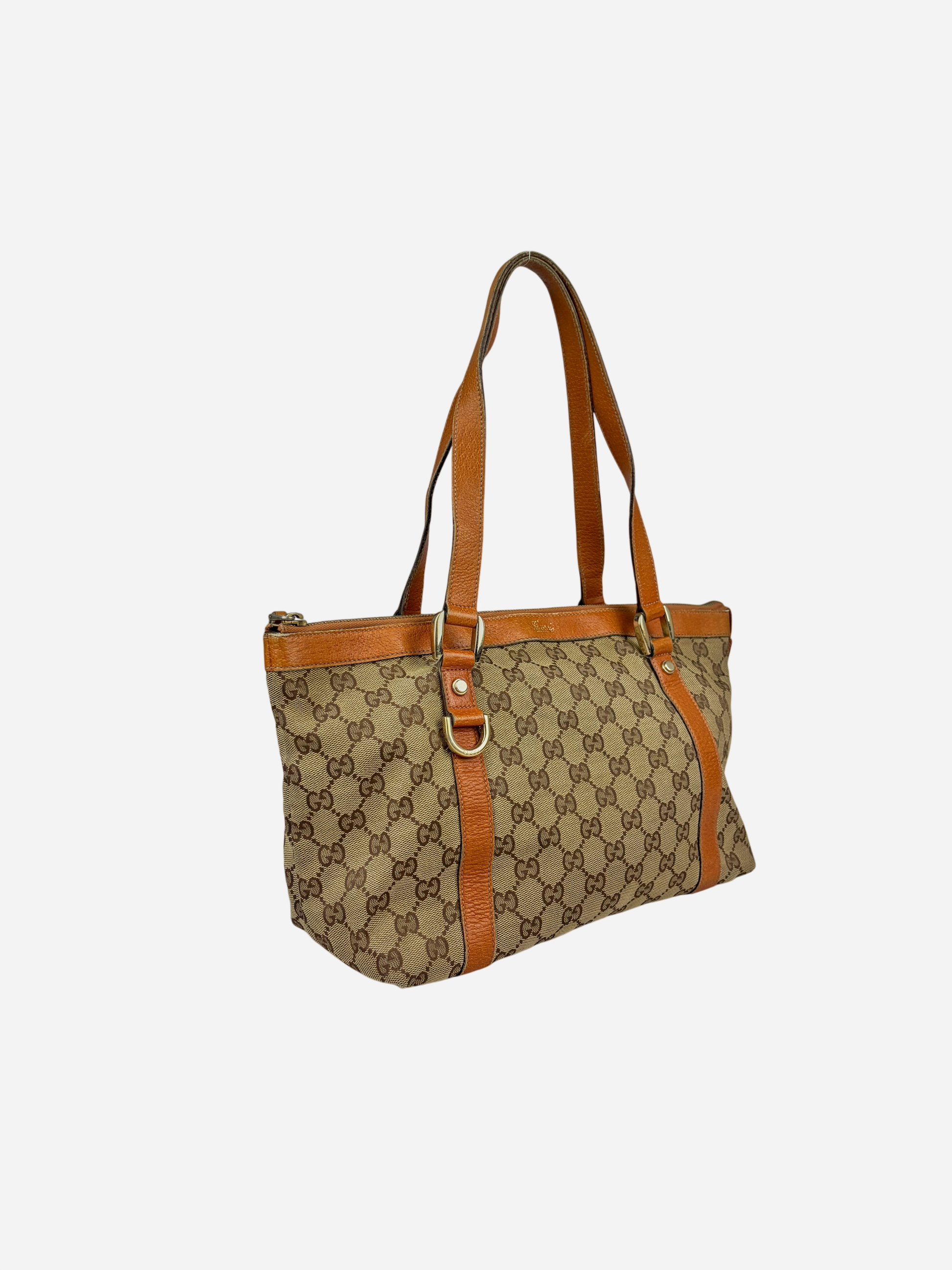 Gucci Brown Leather Abbey Bag