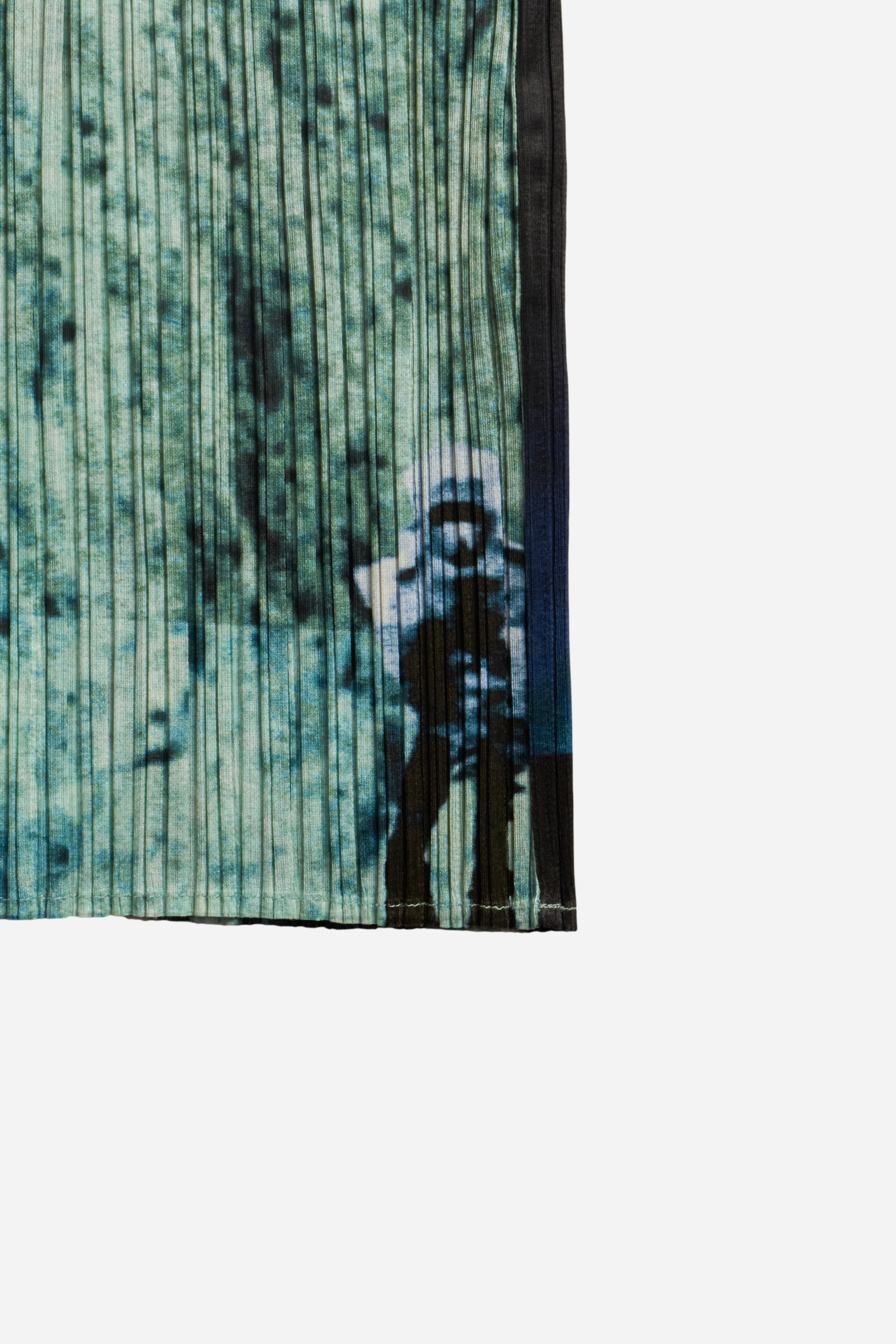 Issey Miyake 1999 Moon Landing Pleats Please Green Top