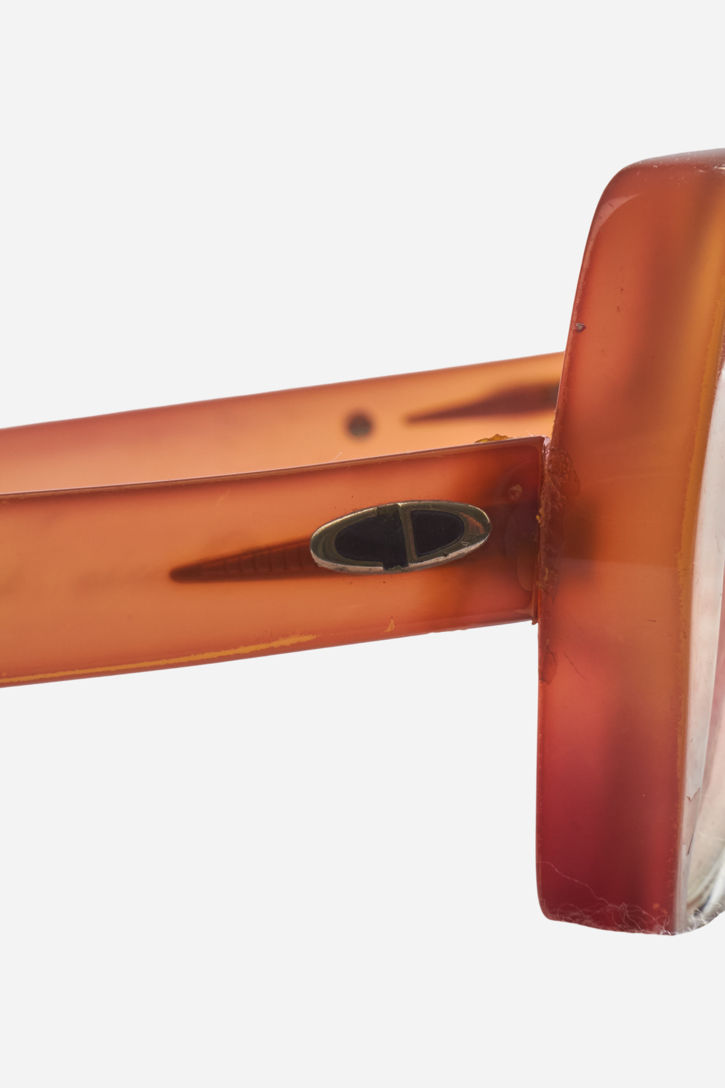 Christian Dior 70s Orange Sunglasses