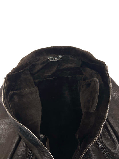 Sheep and Lambskin Bomber