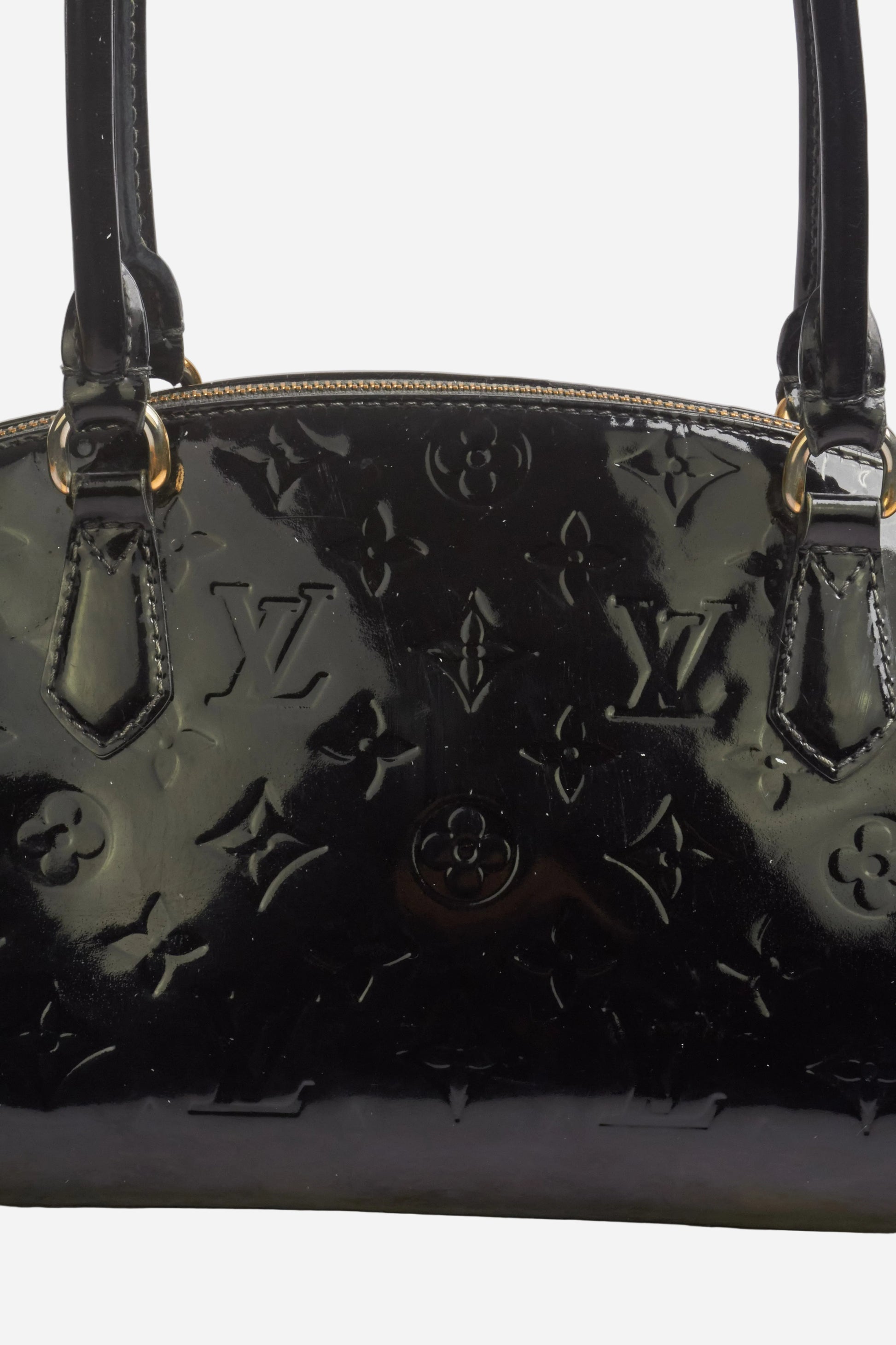 Louis Vuitton Black Vernis Leather Bag