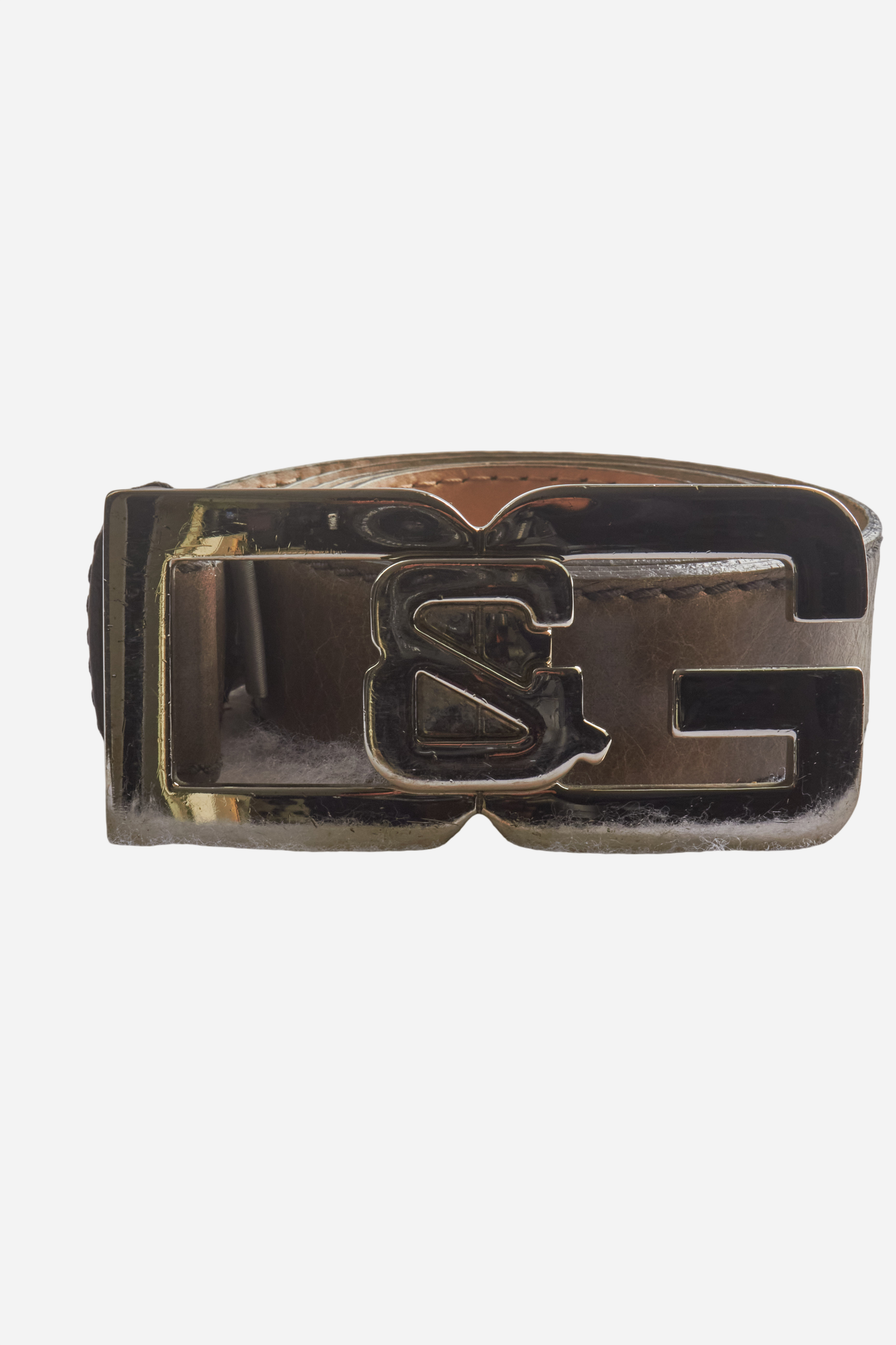 Dolce & Gabbana Brown Leather Belt