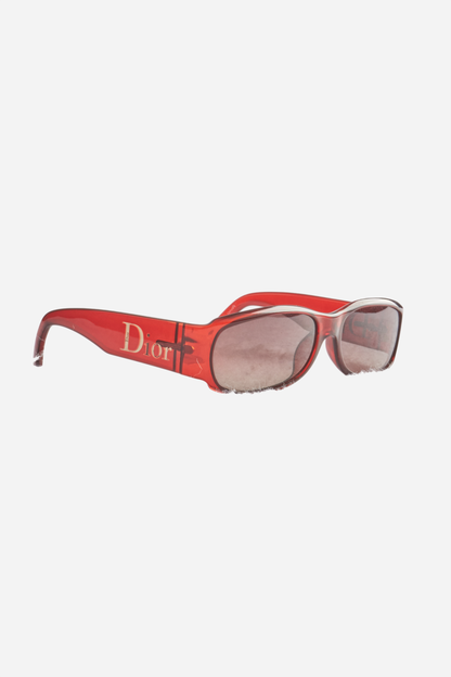 Dior Red Logo Sunglasses